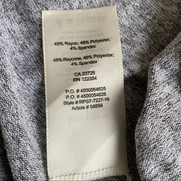 Wilfred Free XXS Grey Pencil Jersey Skirt - Picture 5 of 9